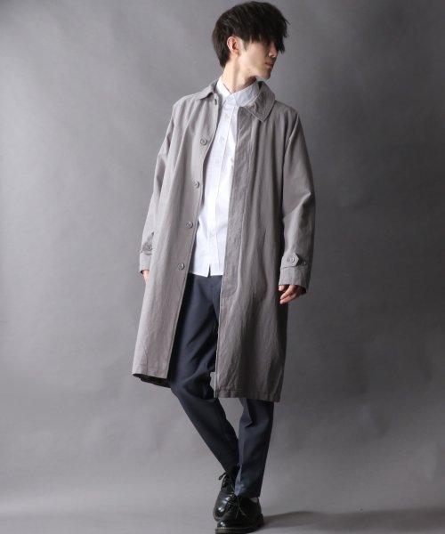 SITRY(SITRY)/【SITRY】amundsen fabric oversize Bal collar coat/梨地織り オーバーサイズ バルカラーコート【2021 SPRIN/img14