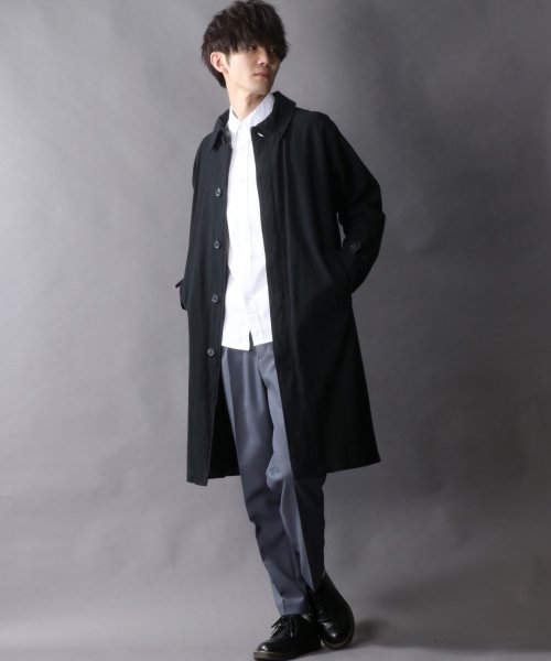 SITRY(SITRY)/【SITRY】amundsen fabric oversize Bal collar coat/梨地織り オーバーサイズ バルカラーコート【2021 SPRIN/img15