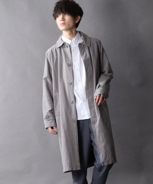 SITRY(SITRY)/【SITRY】amundsen fabric oversize Bal collar coat/梨地織り オーバーサイズ バルカラーコート【2021 SPRIN/img16