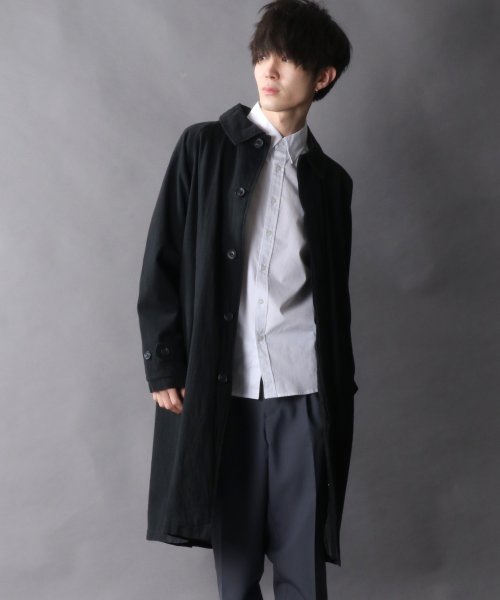 SITRY(SITRY)/【SITRY】amundsen fabric oversize Bal collar coat/梨地織り オーバーサイズ バルカラーコート【2021 SPRIN/img17