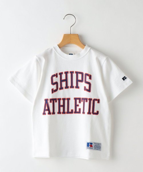 SHIPS KIDS(シップスキッズ)/【SHIPS KIDS別注】RUSSELL ATHLETIC:ビッグ ロゴ TEE(100～130cm)/img09