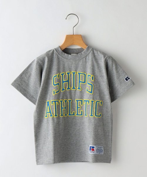 SHIPS KIDS(シップスキッズ)/【SHIPS KIDS別注】RUSSELL ATHLETIC:ビッグ ロゴ TEE(100～130cm)/img10