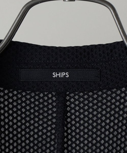 SHIPS MEN(シップス　メン)/【WEB限定】SHIPS: 4WAYストレッチ ナイロン メッシュ 2B ジャケット/img14