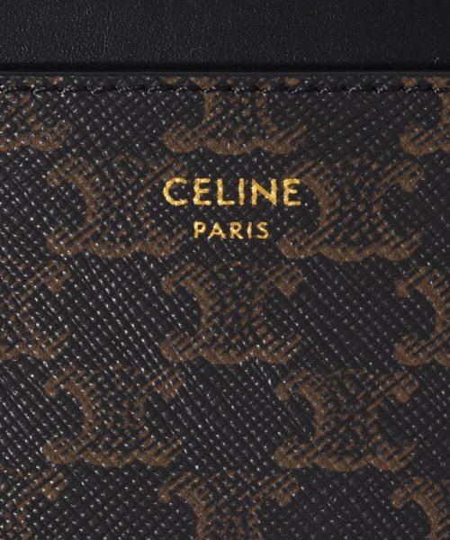 CELINE(セリーヌ)/【CELINE】TRIOMPHE CANVAS CARD HOLDER/img03