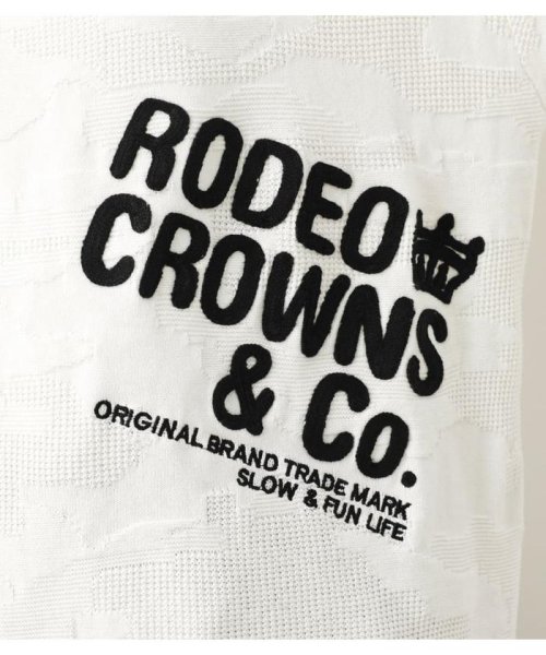 RODEO CROWNS WIDE BOWL(ロデオクラウンズワイドボウル)/ジャガードカモニットトップス/img07
