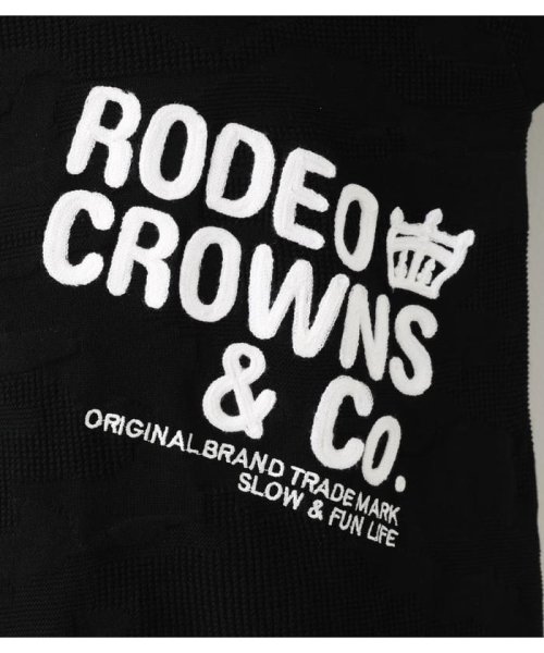 RODEO CROWNS WIDE BOWL(ロデオクラウンズワイドボウル)/ジャガードカモニットトップス/img13