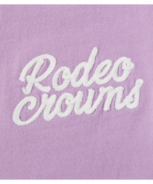 RODEO CROWNS WIDE BOWL(ロデオクラウンズワイドボウル)/キッズデニムエンボスパッチTシャツ/img15