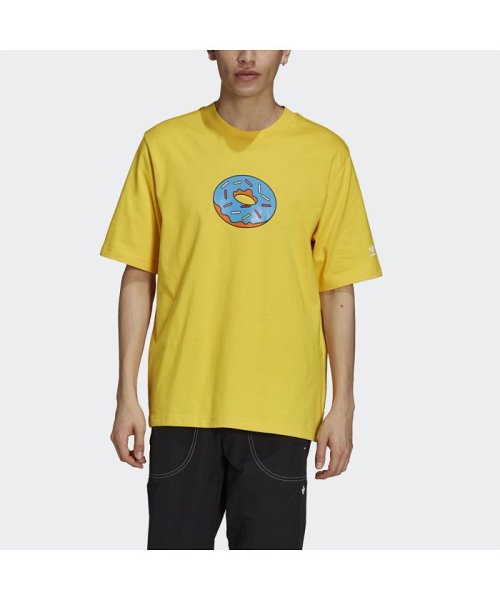 クーポン開催中 ザ シンプソンズ ドーナツ Tシャツ アディダス オリジナルス Adidas Originals Magaseek