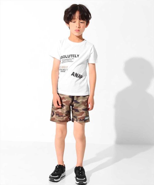 ANAP KIDS(アナップキッズ)/制菌ロゴプリントTシャツ/img01