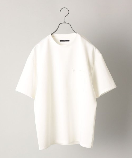 SHIPS MEN(シップス　メン)/【WEB限定】SHIPS: ワンポイント ロゴ ライト バルキー ポンチ ポケット Tシャツ/img18