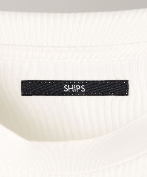 SHIPS MEN(シップス　メン)/【WEB限定】SHIPS: ワンポイント ロゴ ライト バルキー ポンチ ポケット Tシャツ/img20