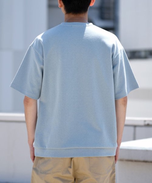 SHIPS MEN(シップス　メン)/【WEB限定】SHIPS: 《Tシャツとショーツがセット》 Stylish Standard ロゴ セットアップ Tシャツ/img15