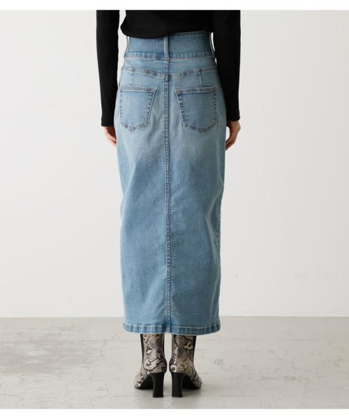 AZUL by moussy(アズールバイマウジー)/HIGH WAIST SLIT DENIM SK ２/img33