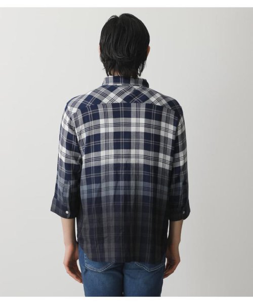 AZUL by moussy(アズールバイマウジー)/GRADATION CHECK SHIRT/img07