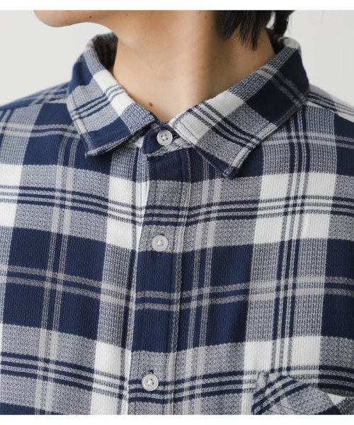 AZUL by moussy(アズールバイマウジー)/GRADATION CHECK SHIRT/img08