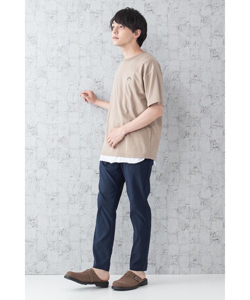 JEANS MATE(ジーンズメイト)/【BLUESTANDARD】スーパーストレッチ　テーパードパンツ　接触冷感　ストレスフリー/img01