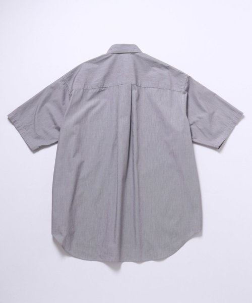 ADAM ET ROPE'(アダム　エ　ロペ)/ビッグシルエット レギュラーカラー 半袖シャツ/img10
