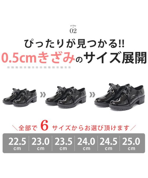 SFW(サンエーフットウェア)/5cmヒール 履きやすい 歩きやすい レディース ワンピース 靴 オフィスカジュアル 厚底 レースアップシューズ ☆3580/img04