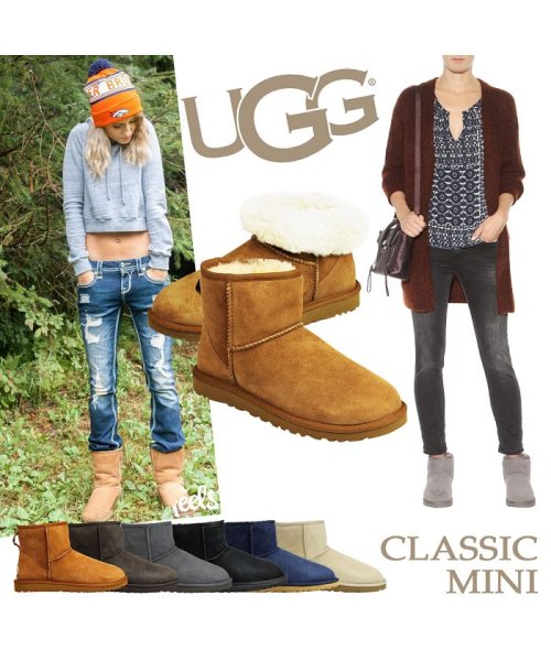 UGG(UGG)/UGG アグ ムートン ブーツ クラシック ミニ 2 WOMENS CLASSIC MINI II レディース 5854 1016222/img12