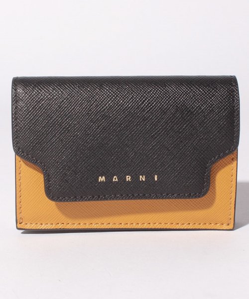 MARNI(マルニ)/【MARNI】PFMOW02U23LV5203つ折り財布  【FOREST GREEN+ALKEKENGI+CORN+(DUNE)】/img01