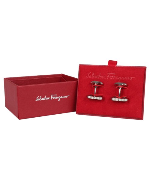 FERRAGAMO(フェラガモ)/サルヴァトーレ フェラガモ Salvatore Ferragamo カフスボタン カフリンクス メンズ 結婚式 CUFFLINK シルバー 770110/img04