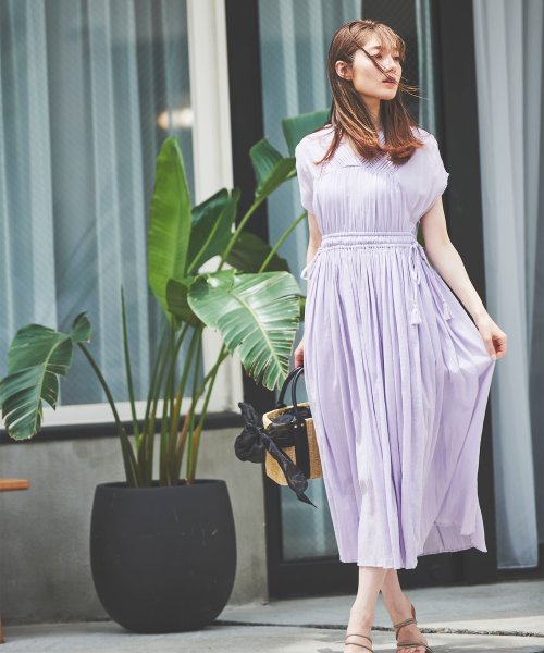 セール コットンクレープ切替ワンピース トランテアン ソン ドゥ モード 31 Sons De Mode Magaseek