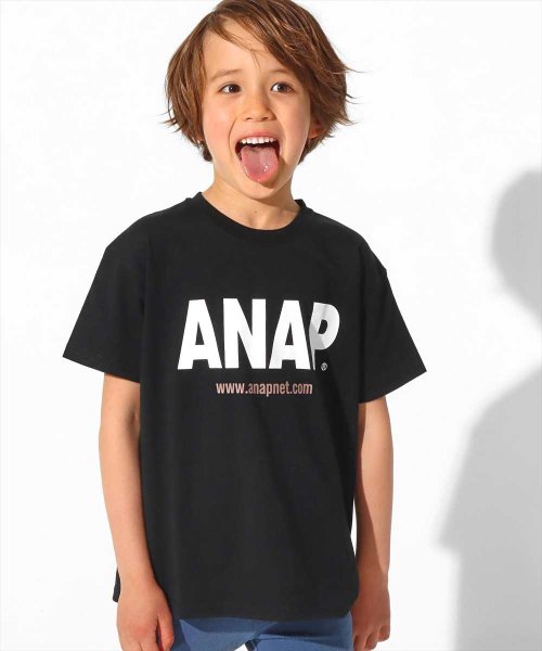 ANAP KIDS(アナップキッズ)/ANAPロゴプリントビッグTシャツ/img05