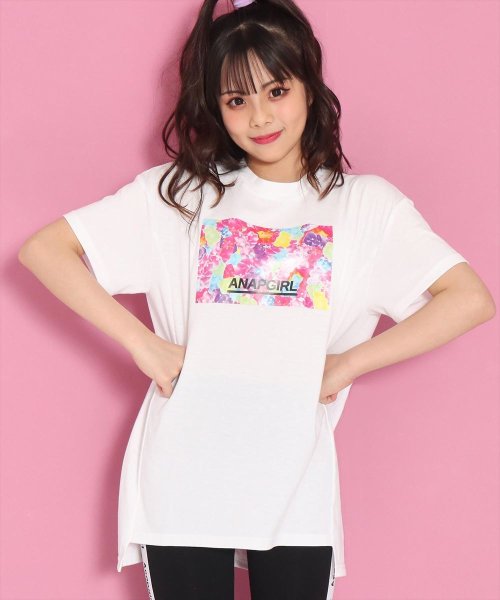 ANAP　GiRL(アナップガール)/ベアグミ転写ボックスTシャツ/img05