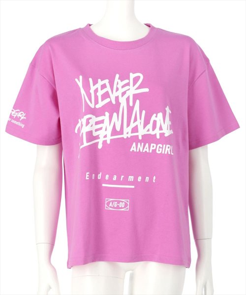 ANAP　GiRL(アナップガール)/ストリートメッセージTシャツ/img15