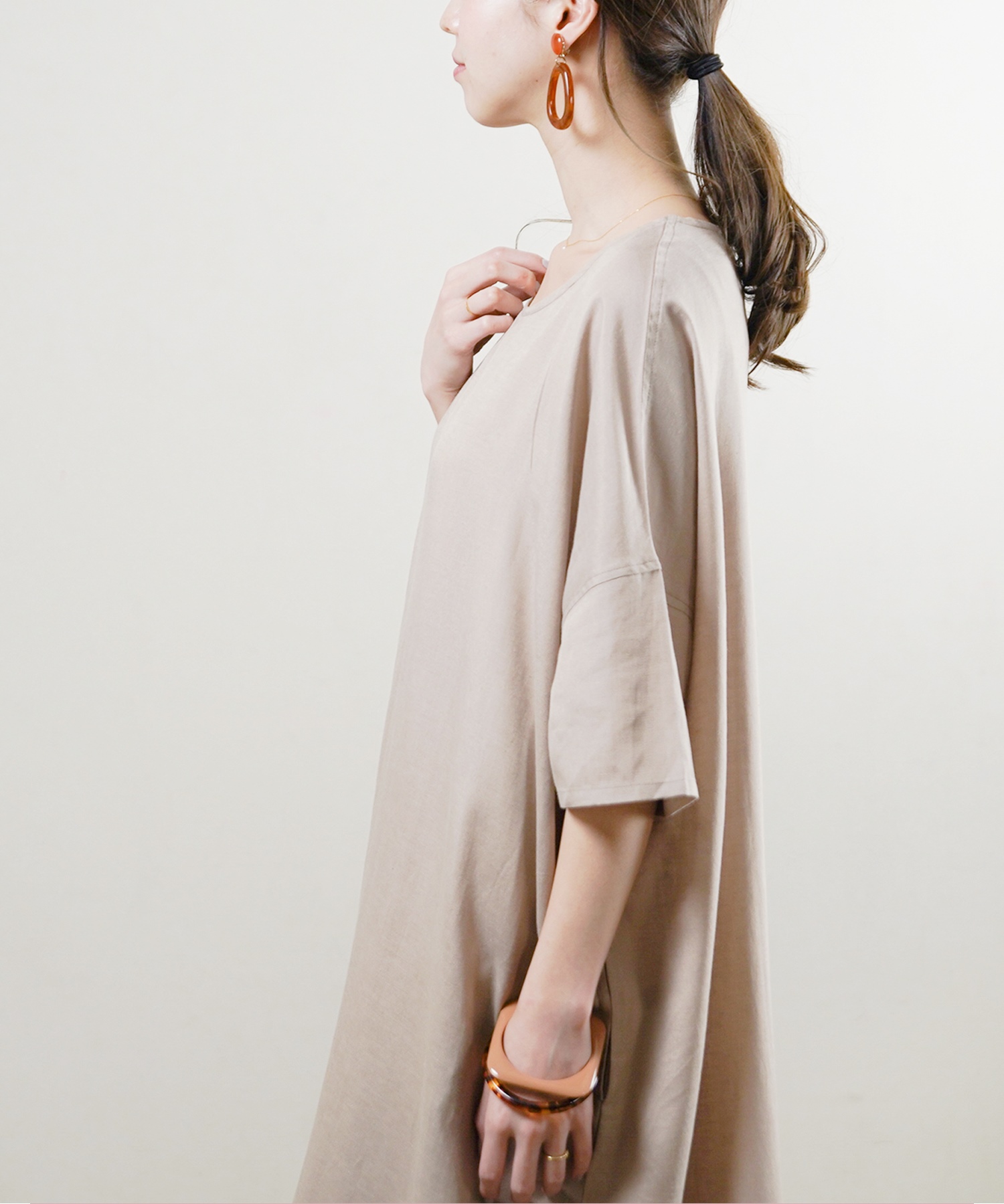 日本最大のブランド Estnationワンピース マロン サイズ38 Ss 新品未使用 21 ロングワンピース