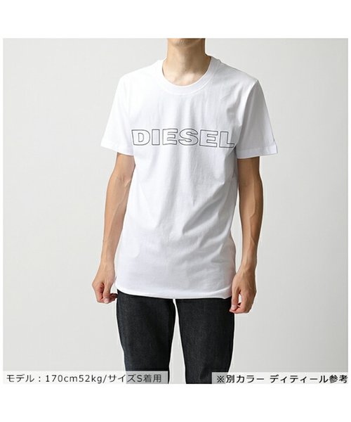 DIESEL(ディーゼル)/【DIESEL(ディーゼル)】00CG46 0DARX UMLT－JAKE クルーネック 半袖 Tシャツ カットソー 900 メンズ/img01