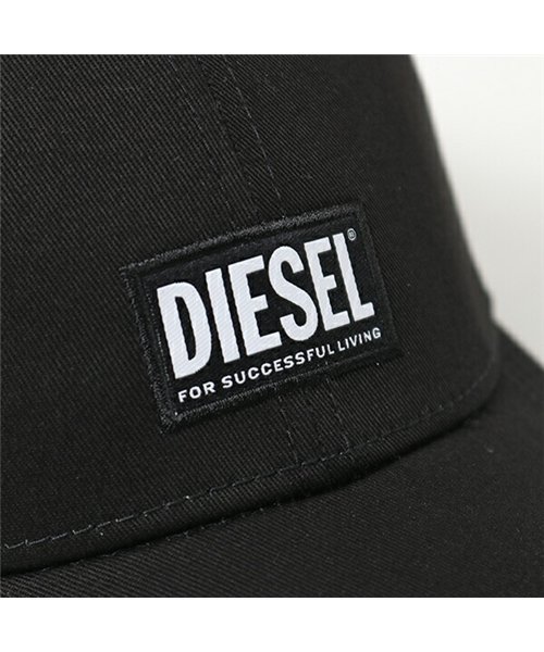 DIESEL(ディーゼル)/【DIESEL(ディーゼル)】SYQ9 BAUI CORRY HAT ロゴプリント ベースボールキャップ 帽子 900/ブラック メンズ レディース/img05