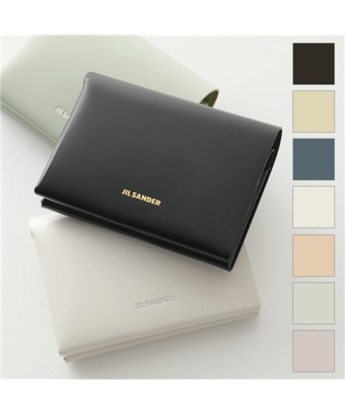 Jil Sander(ジル・サンダー)/【JILSANDER(ジルサンダー)】JSPS840162 WSS00080N WSS00083N TRI－FOLDED WALLET  レザー 二つ折り財布 /img01