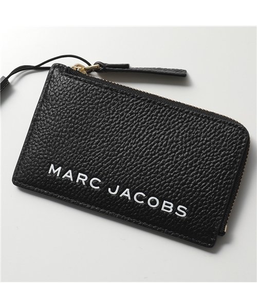  Marc Jacobs(マークジェイコブス)/【MARC JACOBS(マークジェイコブス)】M0017143 レザー キーリング付き コインケース カードケース ミニ財布 フラグメントケース 001/BL/img01