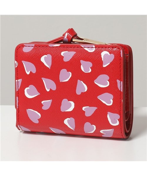  Marc Jacobs(マークジェイコブス)/【MARC JACOBS(マークジェイコブス)】M0017046 THE SNAPSHOT PRINTED HEARTS レザー 二つ折り財布 ハート 664//img01