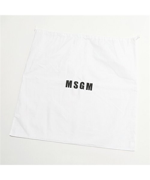 MSGM(MSGM)/【MSGM(エムエスジーエム)】3041MDZ29 BUM BAG ボディバッグ ロゴ ウエストポーチ ベルトバッグ 鞄 99 メンズ/img05