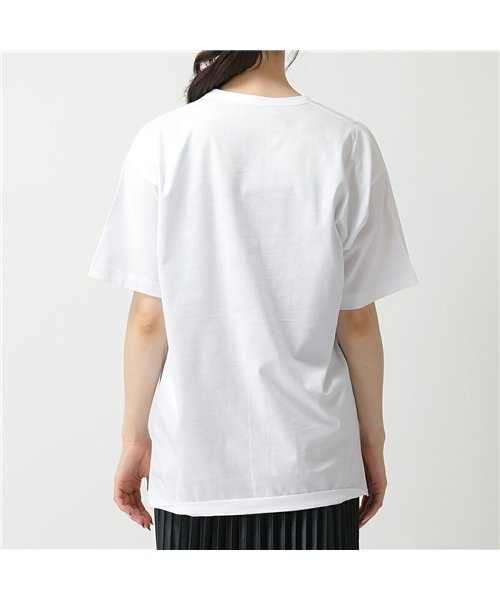 N°21(ヌメロ ヴェントゥーノ)/【N°21(ヌメロヴェントゥーノ)】F061 6314  LOGO クルーネック 半袖 Tシャツ カットソー ロゴ レディース/img03