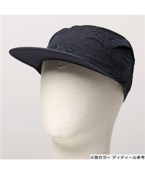 【Y－3(ワイスリー)】GT6387 CH2 VENTILATION CAP キャップ 帽子 ロゴ メッシュ BLACK メンズ