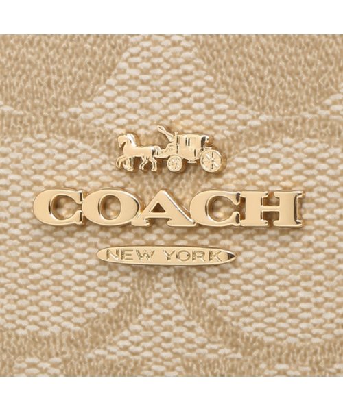 COACH(コーチ)/コーチ アウトレット 長財布 SIGNATURE ベージュ ホワイト レディース COACH C4452 IMDQC/img06