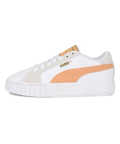 プーマ Puma カリ スニーカー レディース 厚底 Cali Star Mix ホワイト 白 3802 01 プーマ Puma Magaseek