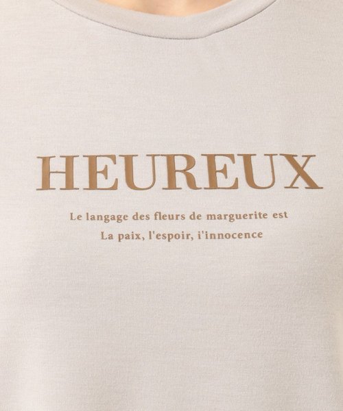 Feroux(フェルゥ)/【洗える】マーガレットロゴ Tシャツ/img14