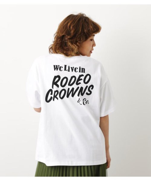 RODEO CROWNS WIDE BOWL(ロデオクラウンズワイドボウル)/ロゴポケットTシャツ/img03