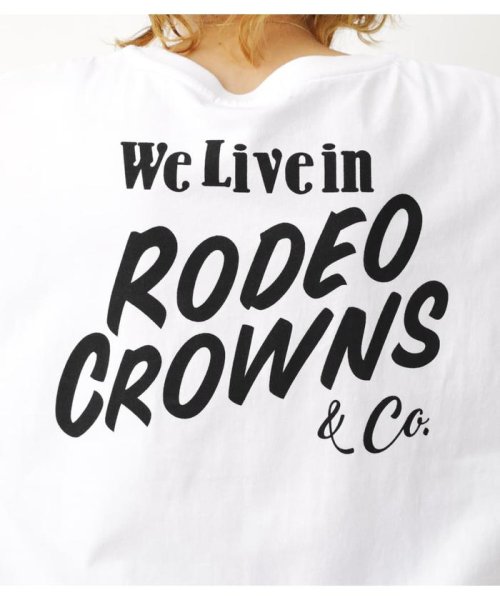 RODEO CROWNS WIDE BOWL(ロデオクラウンズワイドボウル)/ロゴポケットTシャツ/img05