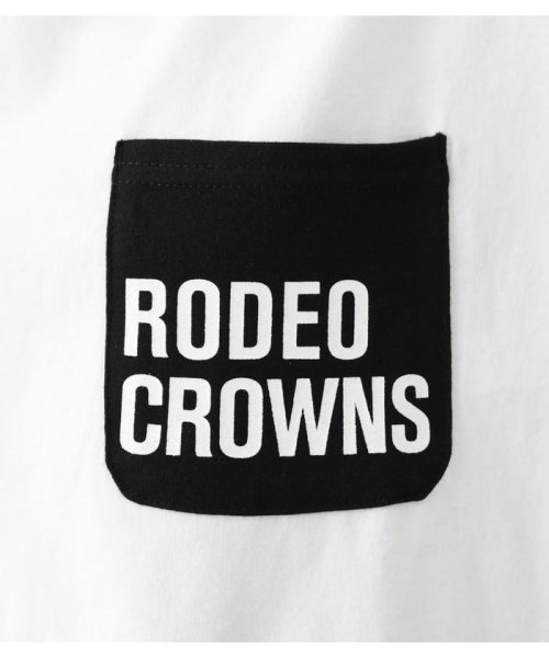 RODEO CROWNS WIDE BOWL(ロデオクラウンズワイドボウル)/ロゴポケットTシャツ/img06