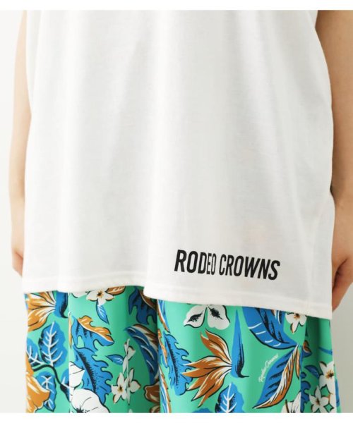RODEO CROWNS WIDE BOWL(ロデオクラウンズワイドボウル)/(WEB限定)Onemile Tシャツ&リラックスパンツセット/img14