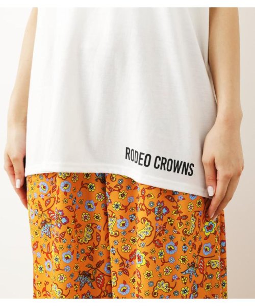 RODEO CROWNS WIDE BOWL(ロデオクラウンズワイドボウル)/(WEB限定)Onemile Tシャツ&リラックスパンツセット/img23