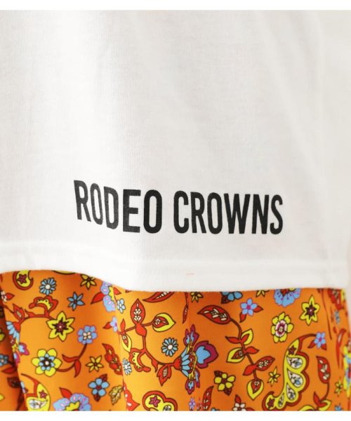 RODEO CROWNS WIDE BOWL(ロデオクラウンズワイドボウル)/(WEB限定)Onemile Tシャツ&リラックスパンツセット/img24