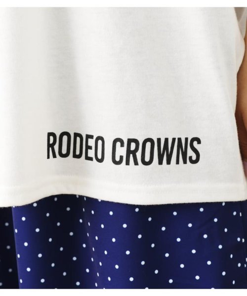 RODEO CROWNS WIDE BOWL(ロデオクラウンズワイドボウル)/(WEB限定)Onemile Tシャツ&リラックスパンツセット/img33
