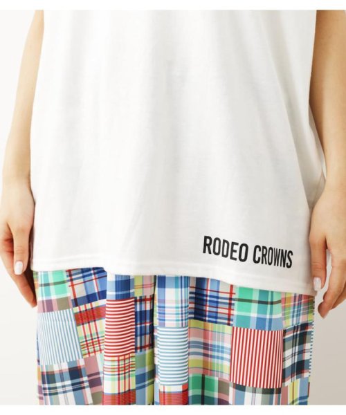 RODEO CROWNS WIDE BOWL(ロデオクラウンズワイドボウル)/(WEB限定)Onemile Tシャツ&リラックスパンツセット/img41