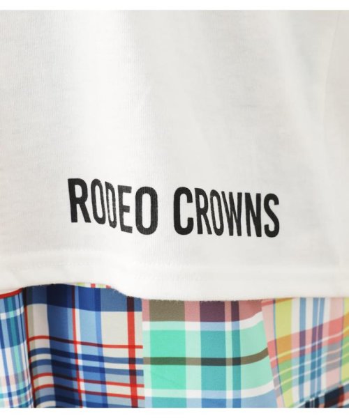 RODEO CROWNS WIDE BOWL(ロデオクラウンズワイドボウル)/(WEB限定)Onemile Tシャツ&リラックスパンツセット/img42